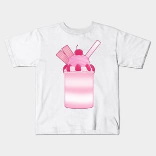 Strawberry Parfait Kids T-Shirt